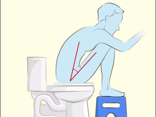 Tư thế ngồi đi vệ sinh cũng ảnh hưởng tới sức khỏe