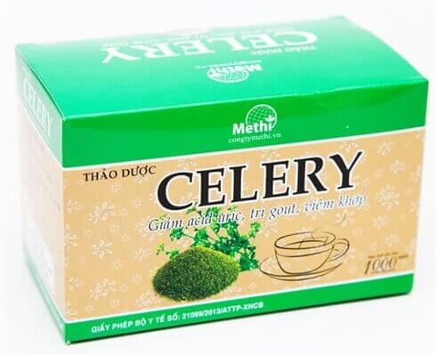 Cách sử dụng trà thảo dược Celery để điều trị bệnh Gút (Gout) hiệu quả