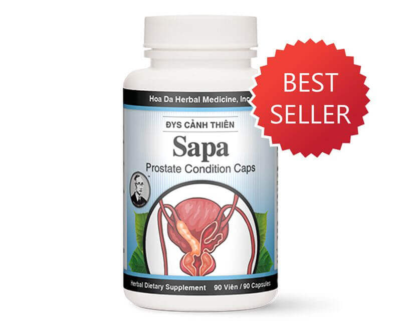 SAPA - Điều trị viêm sưng tuyến tiền liệt, tiểu buốt, tiểu khó, tiểu lắt nhắt, bí tiểu