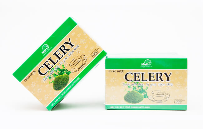 Cách giảm axit uric cực tốt từ trà Celery - Celery - Methi Việt Nam