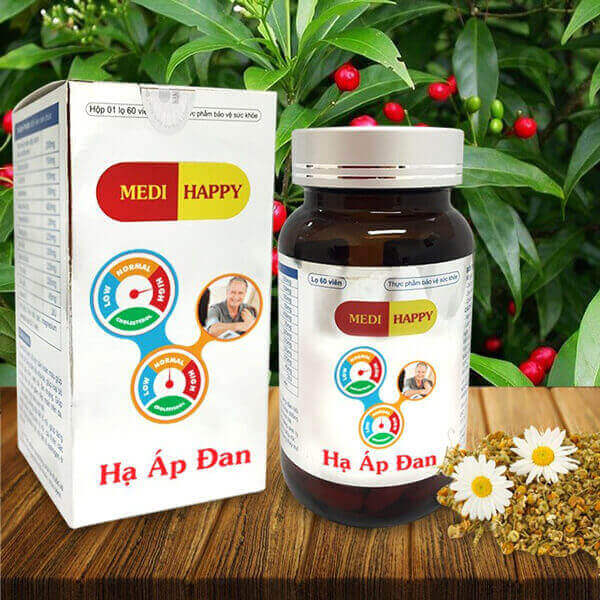 Điều trị bệnh cao huyết áp với Hạ Áp Đan - Thảo Dược Medi Happy - Methi Việt Nam
