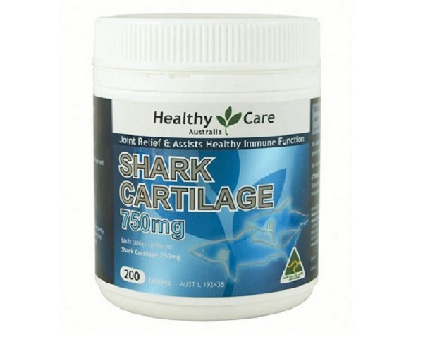 HEALTHY CARE SHARK CARTILAGE 200 Tablets - SỤN VI CÁ MẬP - Hàng xách tay Úc - Methi Việt Nam