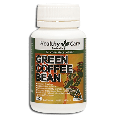 Hỗ trợ giảm cân từ thiên nhiên Healthy Care Green Coffee Bean 60 viên