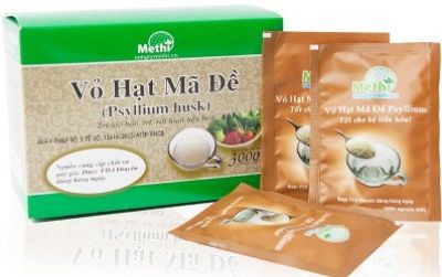 VỎ HẠT MÃ ĐỀ - Hỗ trợ điều trị táo bón, trĩ, thiếu chất xơ, nhuận tràng - hộp 140 gr - Vỏ hạt Mã Đề - Methi Việt Nam